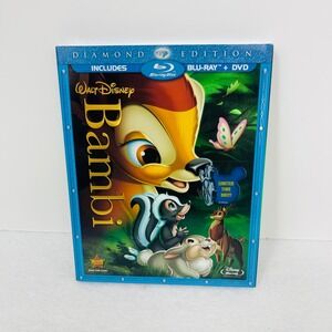 Walt Disney Bambi Diamond‎ Edition Blu-ray DVD 2-Disc Combo Pack Slipcover 2011